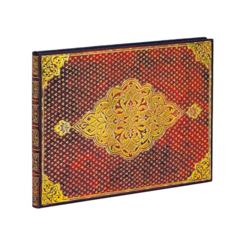 Paperblanks Gold Trefoil Guest Book - Lined