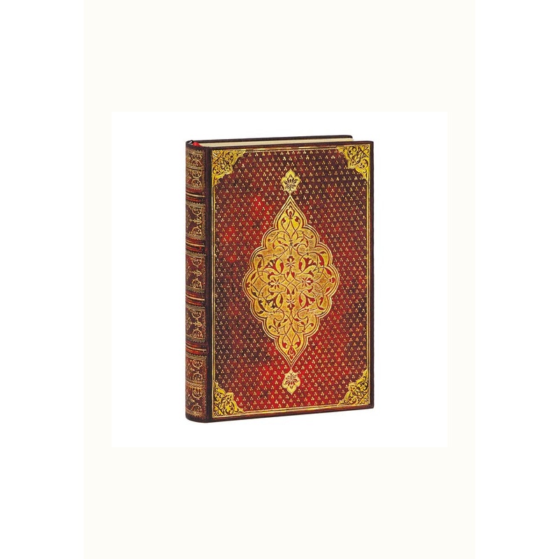 Paperblanks Gold Trefoil Mini Notebook - Lined
