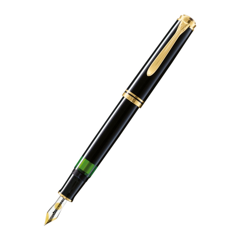 Pelikan M600 Fountain Pen - Souveran Black