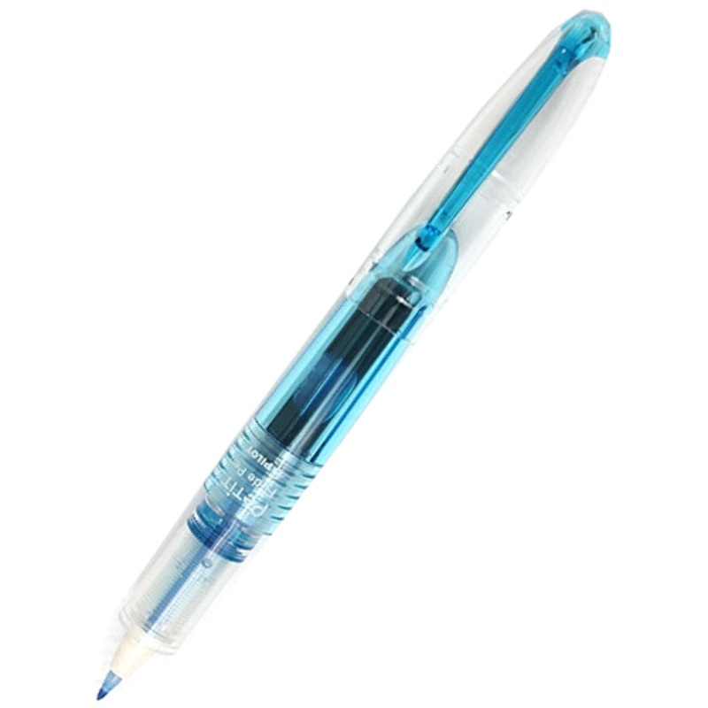 Pilot Petit 3 Brush Pen - Clear Blue