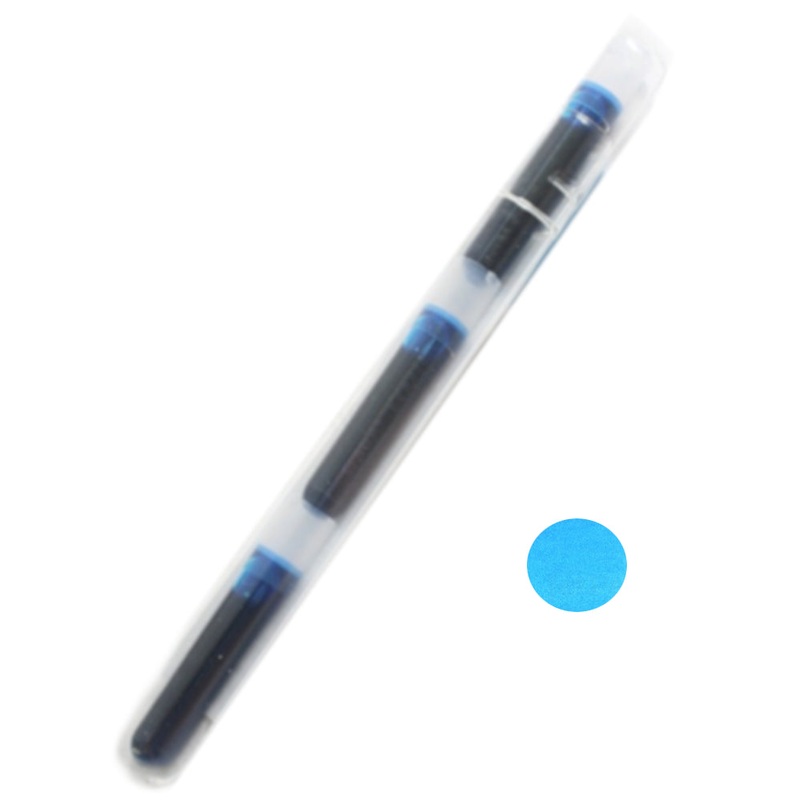 Pilot Petit Refill Cartridges - Clear Blue Set of 3