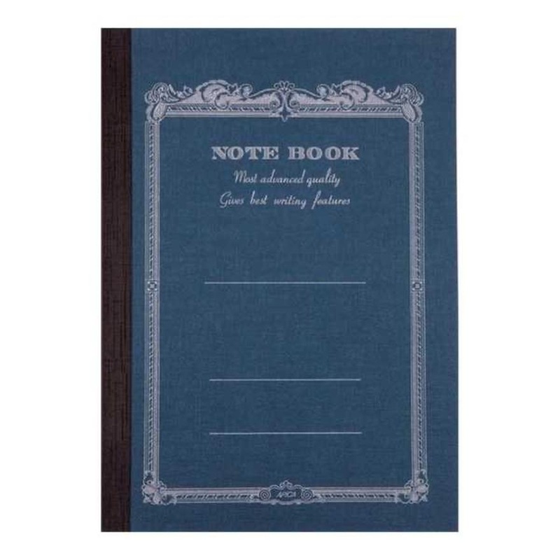 Apica B5 Navy Blue Lined Notebook