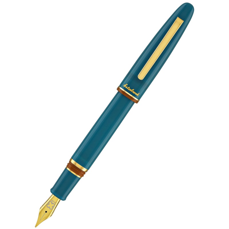 Esterbrook Estie Back to the Land Fountain Pen - Funky Lake (Blue), Custom Nib