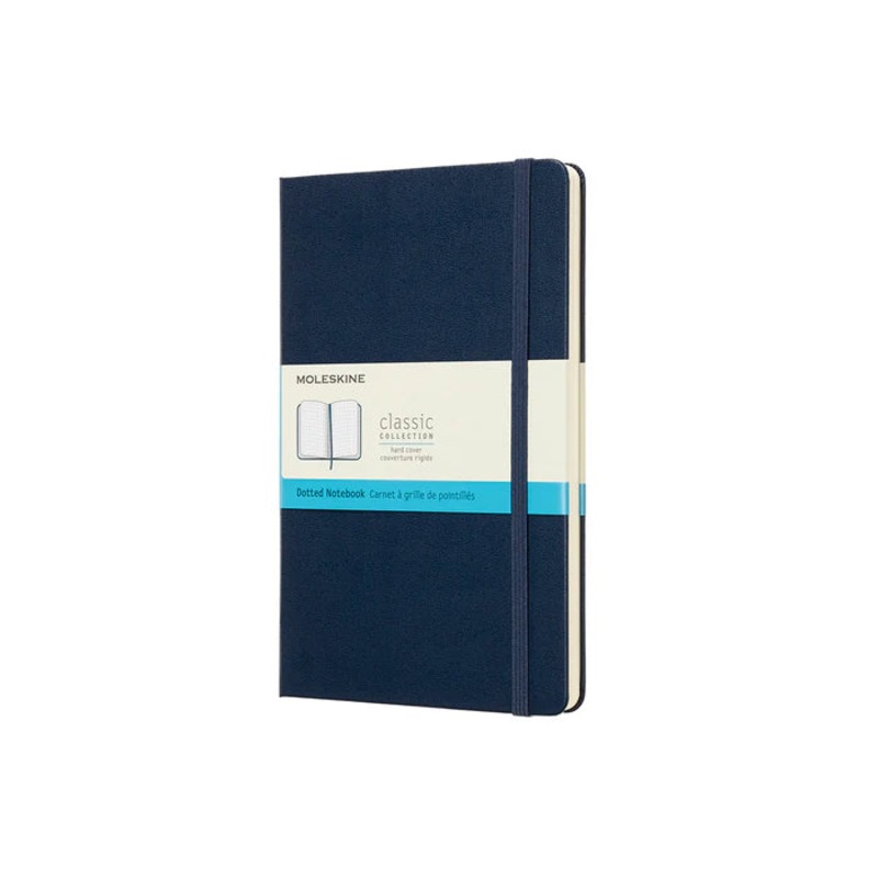 Moleskine Classic Large (A5) Hardcover Notebook - Sapphire Blue