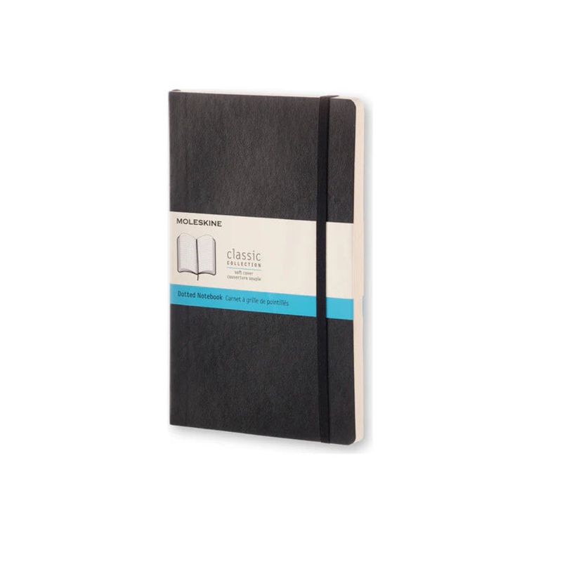 Moleskine Classic Large (A5) Softcover Notebook - Black