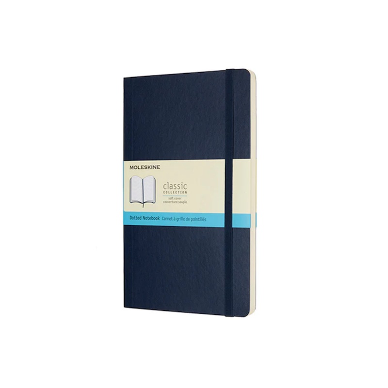Moleskine Classic Large (A5) Softcover Notebook - Sapphire Blue