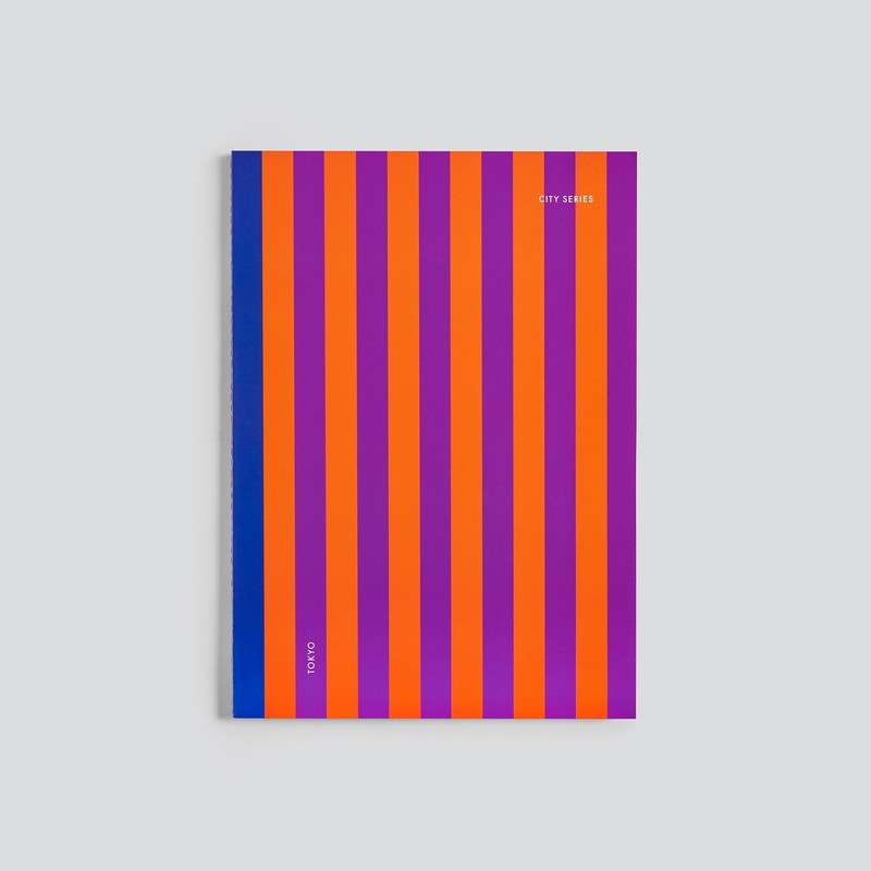 Tiger Notes City Series Softcover A4 Notebook - Tokyo