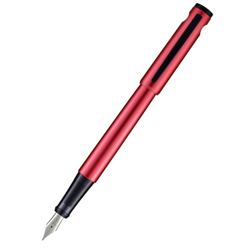 *Clearance* Pilot Explorer Fountain Pen - Metallic Red Fine
