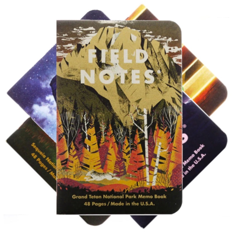 Field Notes National Parks - Series D