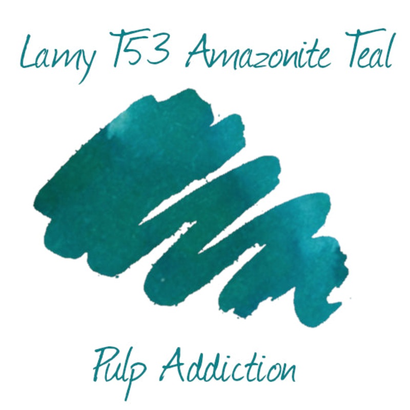 Lamy T53  Amazonite Turquoise Ink - 2ml Sample