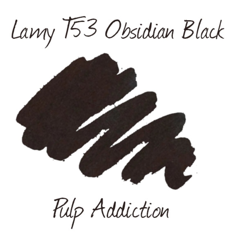 Lamy T53 Obsidian Black Ink - 2ml Sample