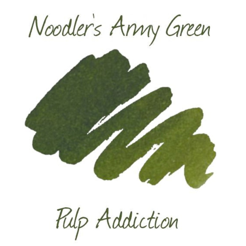 Noodler's Army Green Ink - 2ml Sample