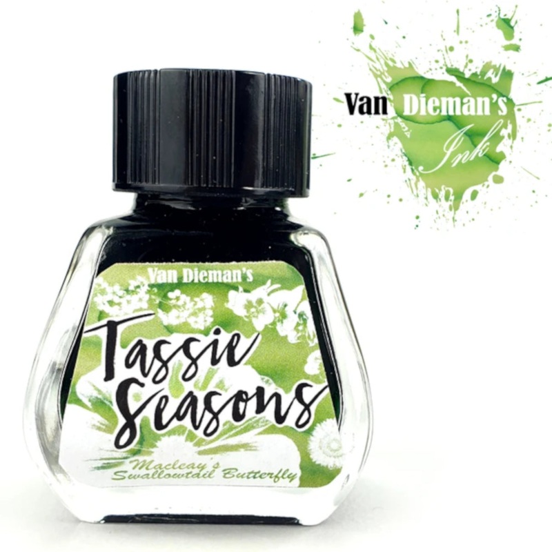 Van Dieman's Fountain Pen Ink - Tassie Seasons (Spring) Macleay's Swallowtail Butterfly