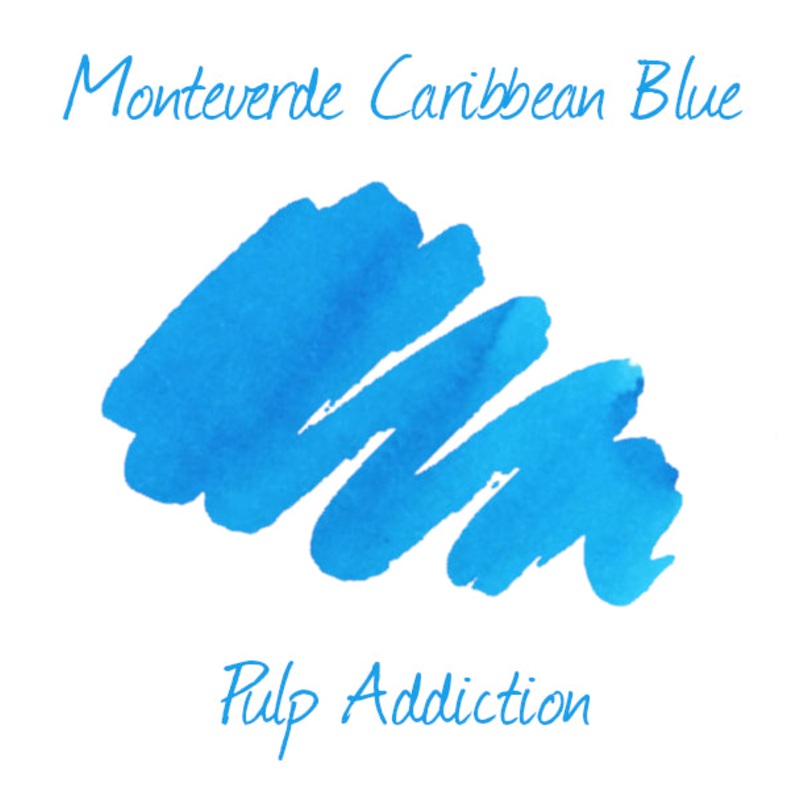 Monteverde Caribbean Blue - 2ml Ink Sample