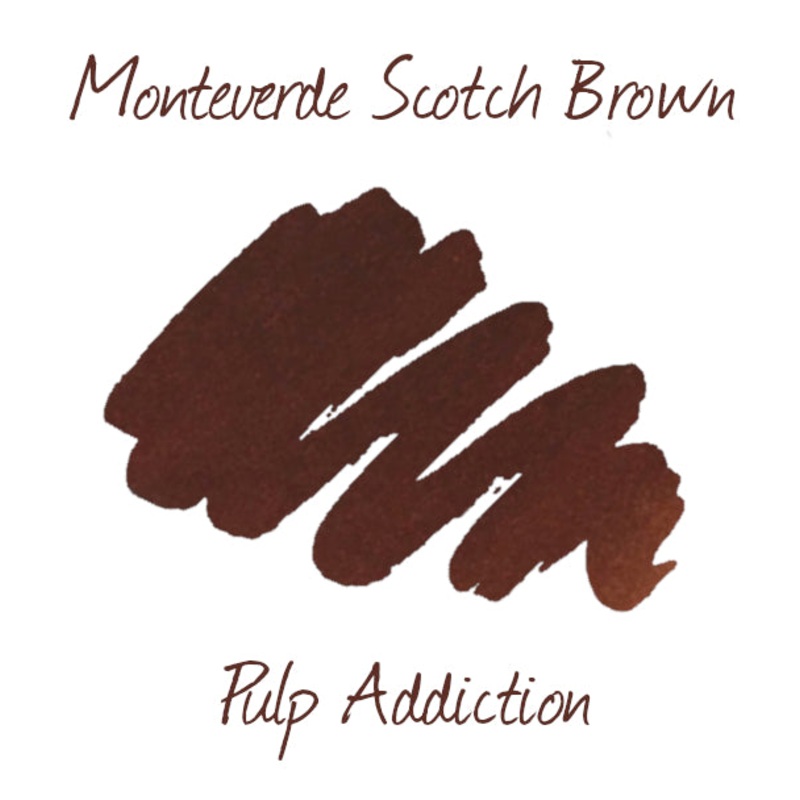 Monteverde Scotch Brown - 2ml Ink Sample
