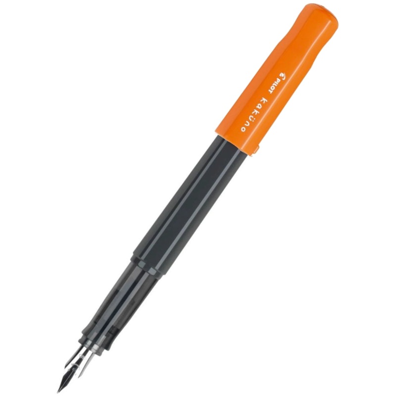 Pilot Kakuno Fountain Pen - Orange Medium