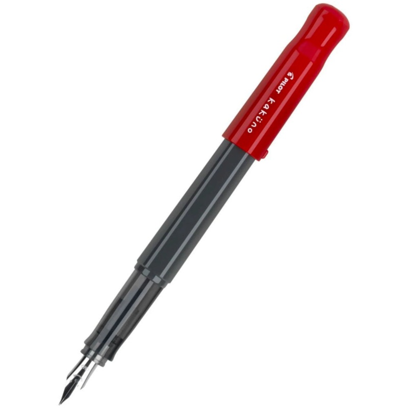 Pilot Kakuno Fountain Pen - Red Medium