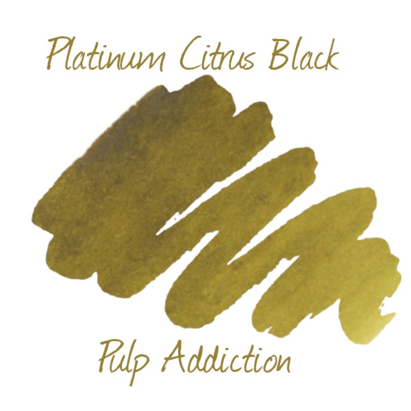 Platinum Classic Ink Citrus Black - 2ml Sample