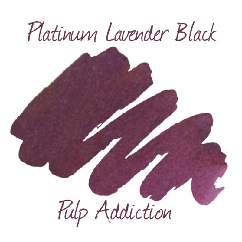 Platinum Classic Ink Lavender Black - 2ml Sample
