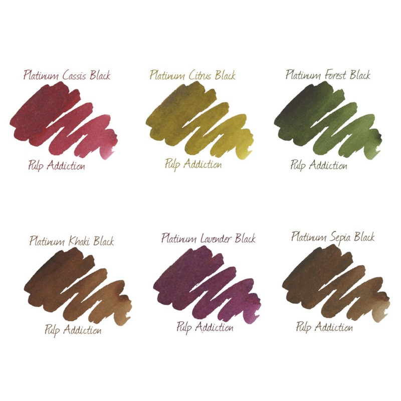 Platinum Classic Ink Sample Package (6)
