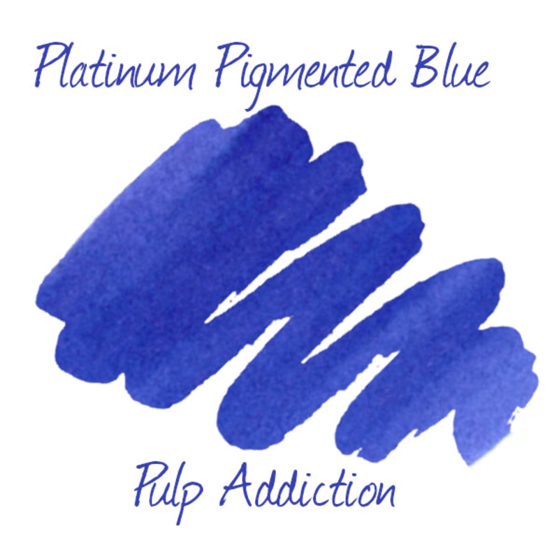 Platinum Pigmented Blue Ink - 2ml Sample