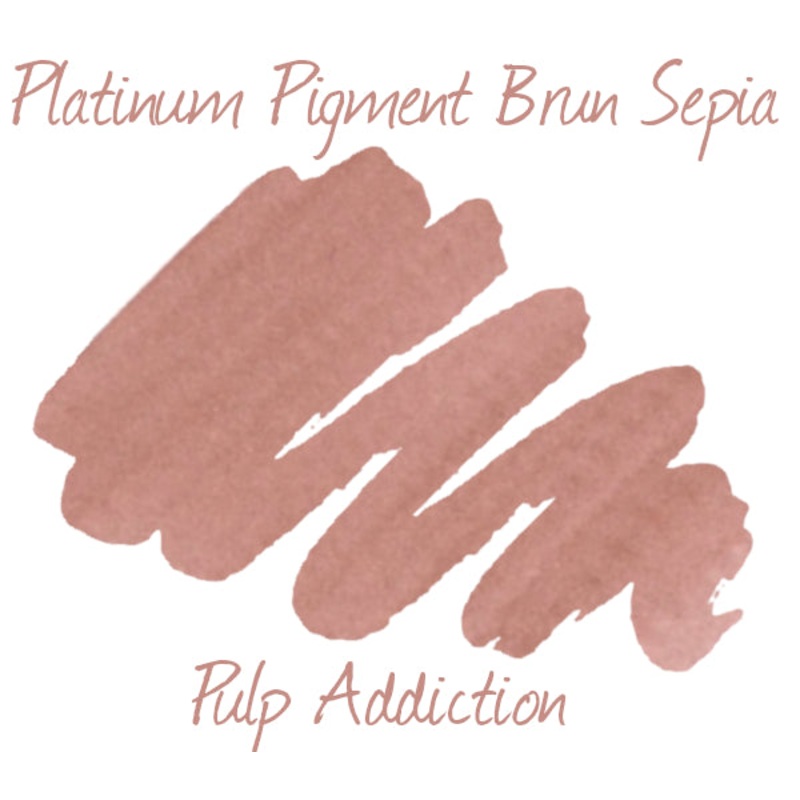 Platinum Pigmented Brun Sepia Ink - 2ml Sample