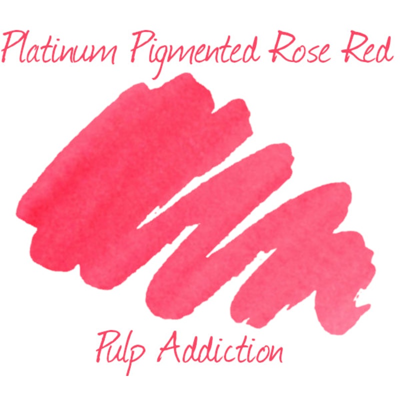Platinum Pigmented Rose Red Ink - 2ml Sample