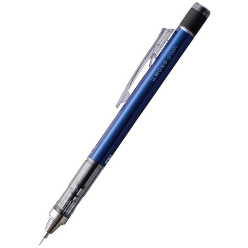 Tombow Mono Graph Shaker Mechanical Pencil - Blue 0.3mm