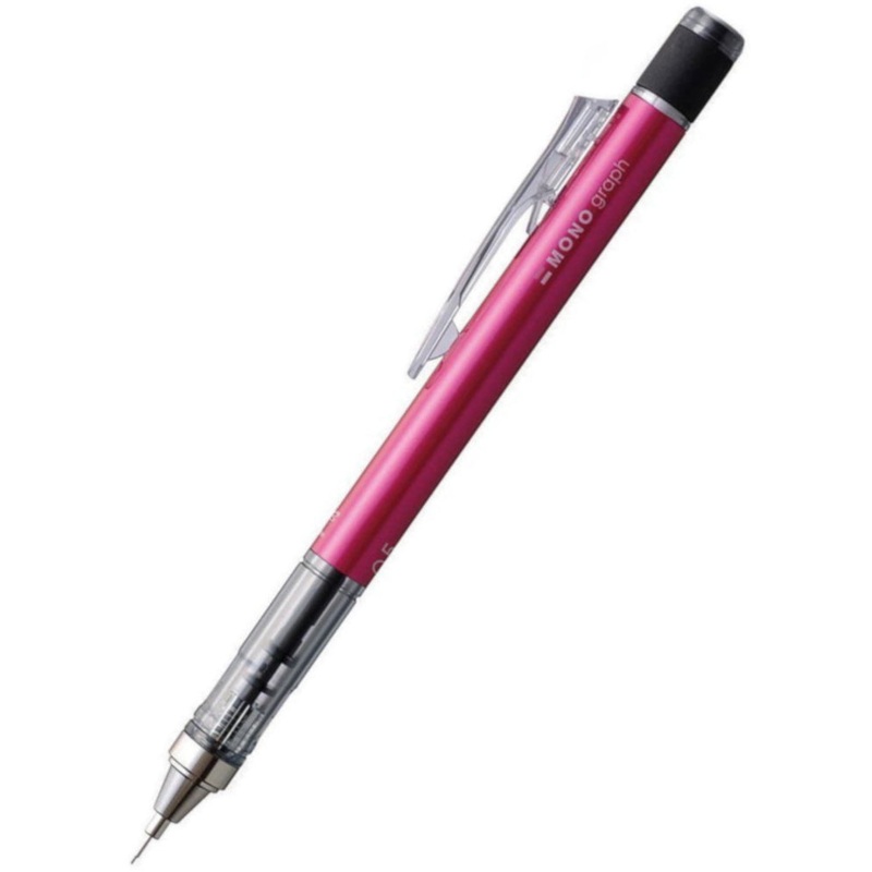 Tombow Mono Graph Shaker Mechanical Pencil - Pink 0.5mm