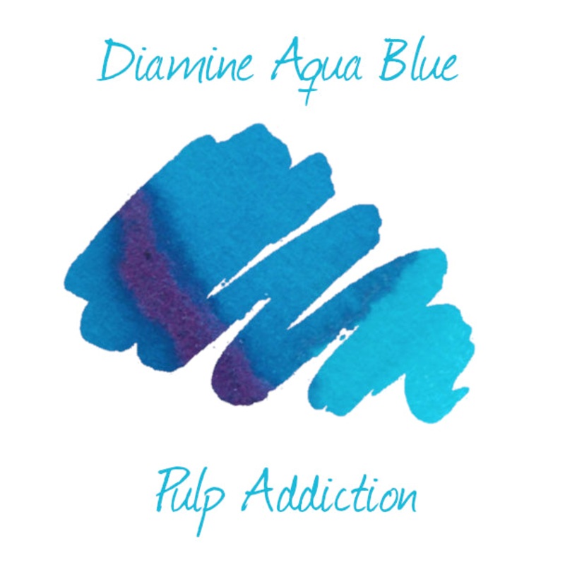 Diamine Aqua Blue - 2ml Sample