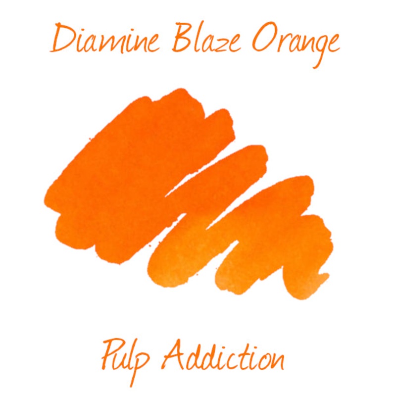 Diamine Blaze Orange - 2ml Sample