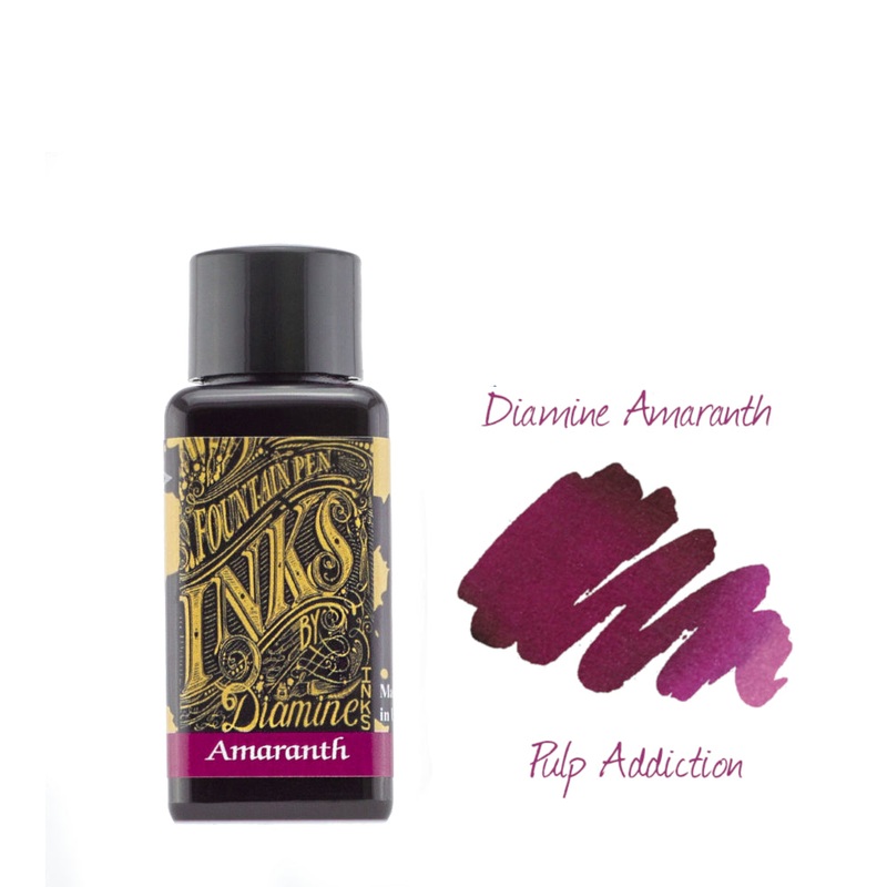 Diamine Fountain Pen Ink - Amaranth 30ml Bottle