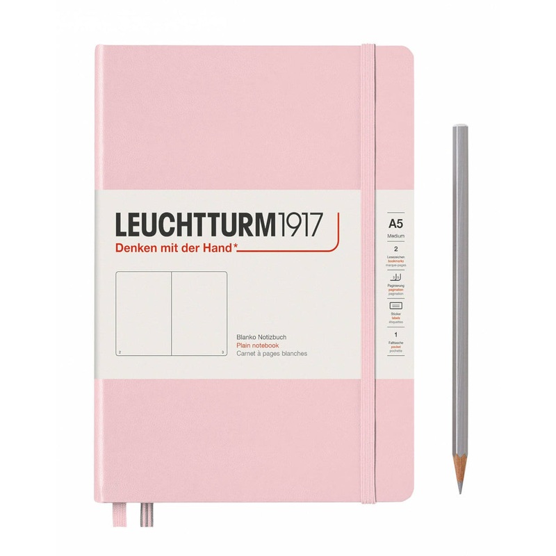 Leuchtturm1917 Medium (A5) Notebook - Powder Plain