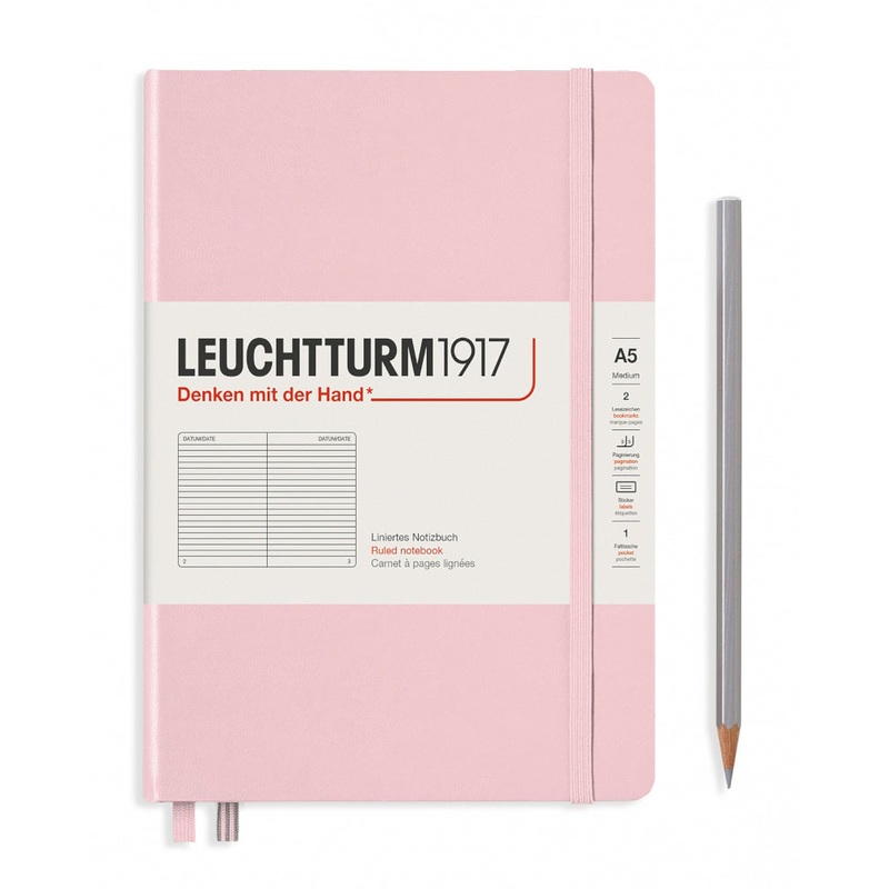 Leuchtturm1917 Medium (A5) Notebook - Powder Ruled
