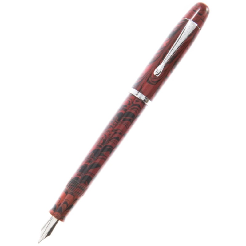 Noodler's Neponset Ebonite Flex Fountain Pen - Red Rebellion