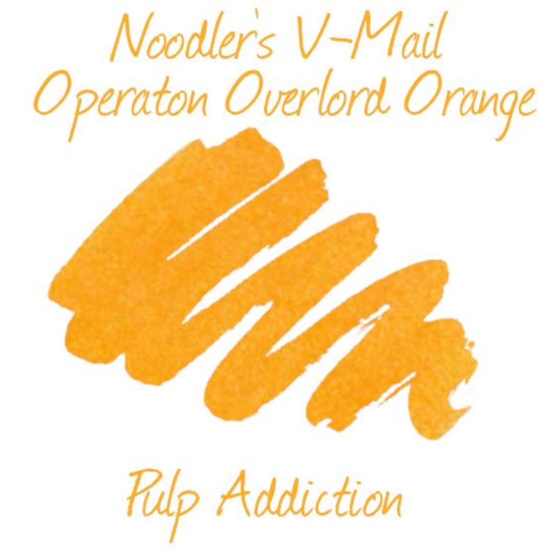 Noodler's V-Mail Operation Overlord Orange Ink - 2ml Sample