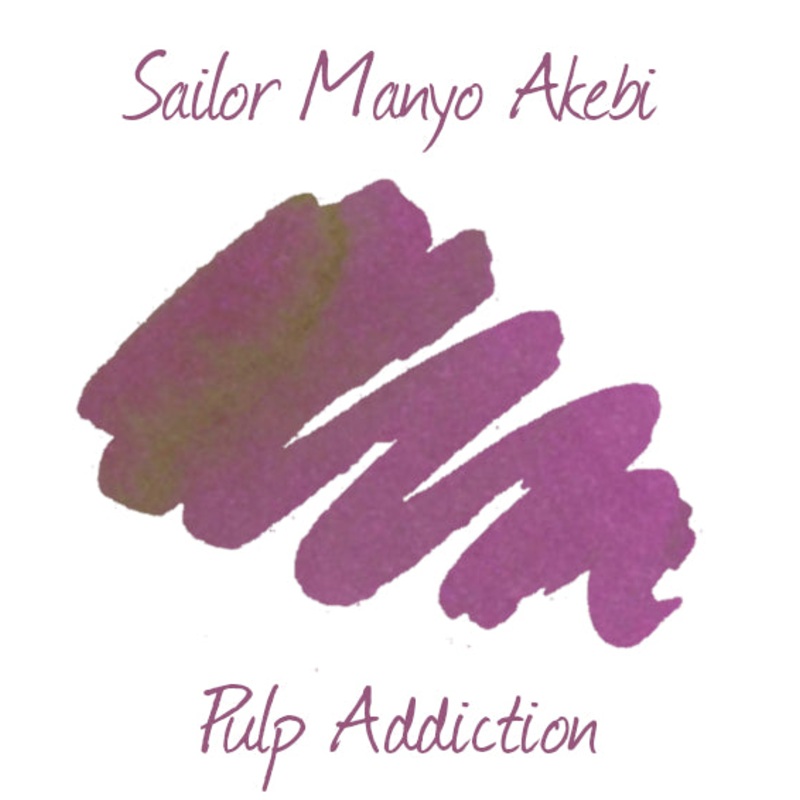 Sailor Manyo Akebi Ink - 2ml Sample