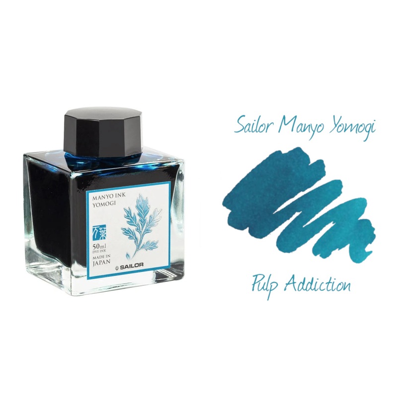 Sailor Manyo Yomogi Ink - 50ml Bottle