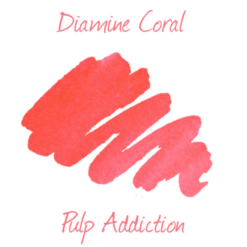 Diamine Coral - 2ml Sample