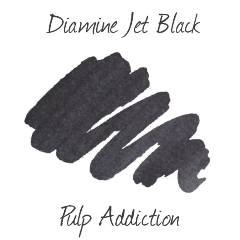 Diamine Jet Black - 2ml Sample