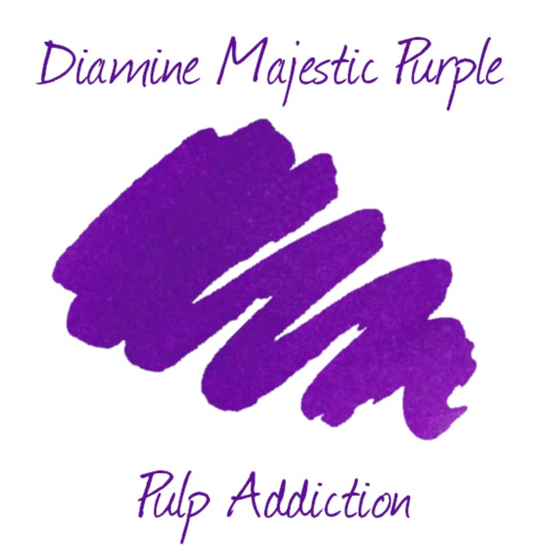 Diamine Majestic Purple - 2ml Sample