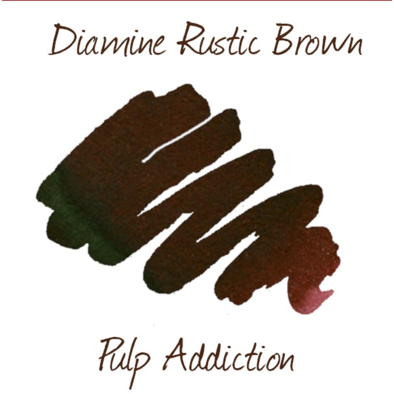 Diamine Rustic Brown - 2ml Sample