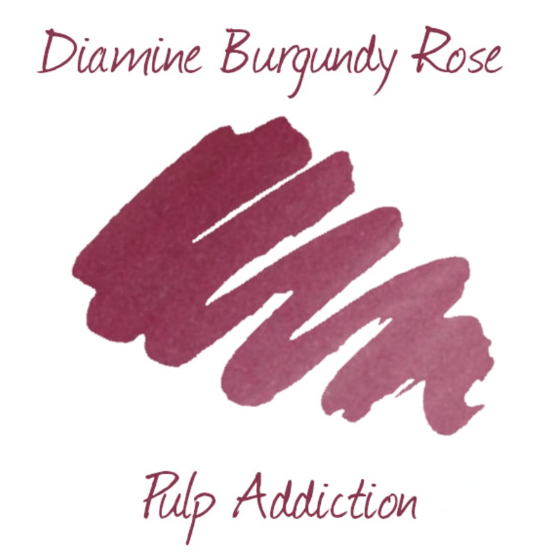 Diamine Burgundy Rose (Flower) Ink - 2ml Sample