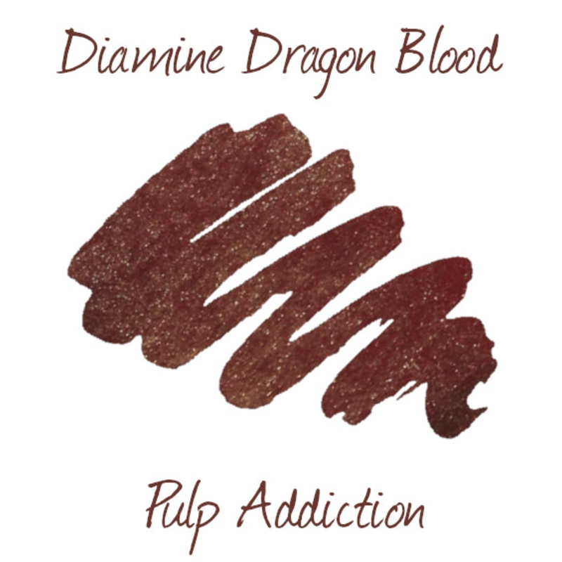 Diamine Dragon Blood Shimmer - 2ml Sample