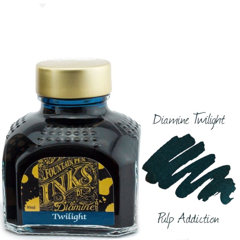 Diamine Fountain Pen Ink - Twilight 80ml Bottle