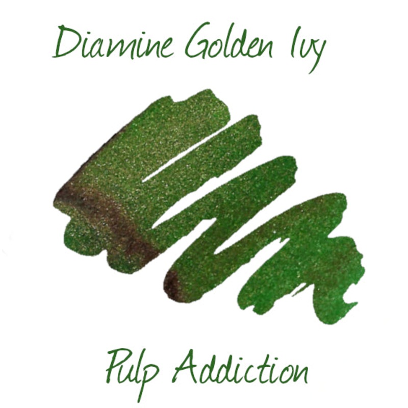 Diamine Golden Ivy Shimmer - 2ml Sample