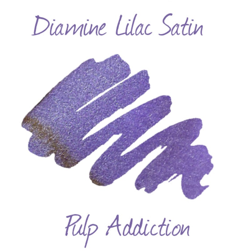 Diamine Lilac Satin Shimmer - 2ml Sample
