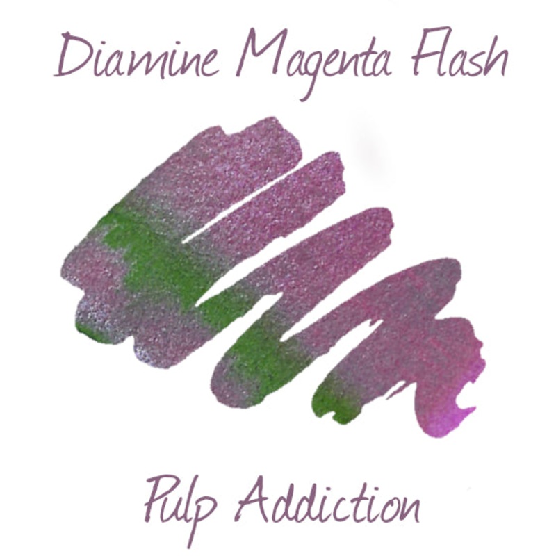 Diamine Magenta Flash Shimmer - 2ml Sample