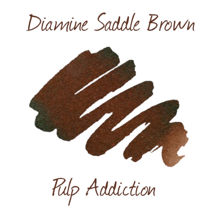 Diamine Saddle Brown - 2ml Sample