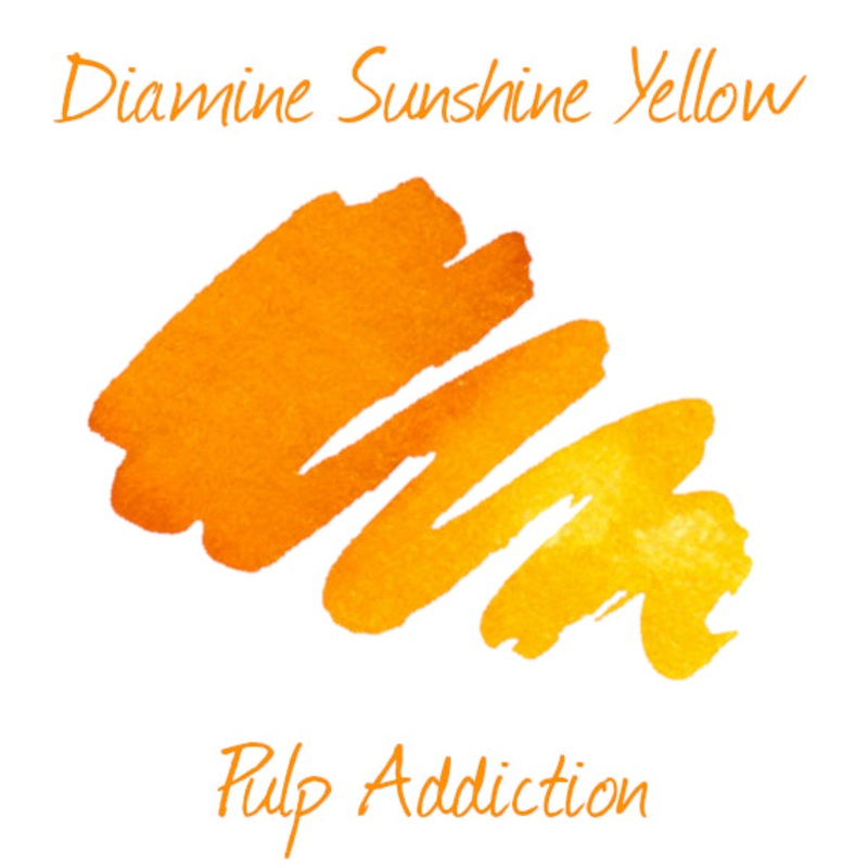 Diamine Sunshine Yellow - 2ml Sample